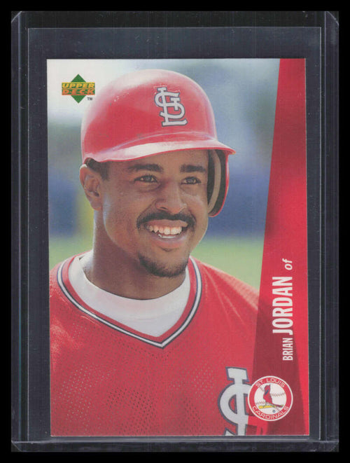 1996 Upper Deck Folz Minis 46 Brian Jordan F06393