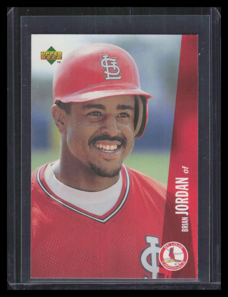 1996 Upper Deck Folz Minis 46 Brian Jordan F06394