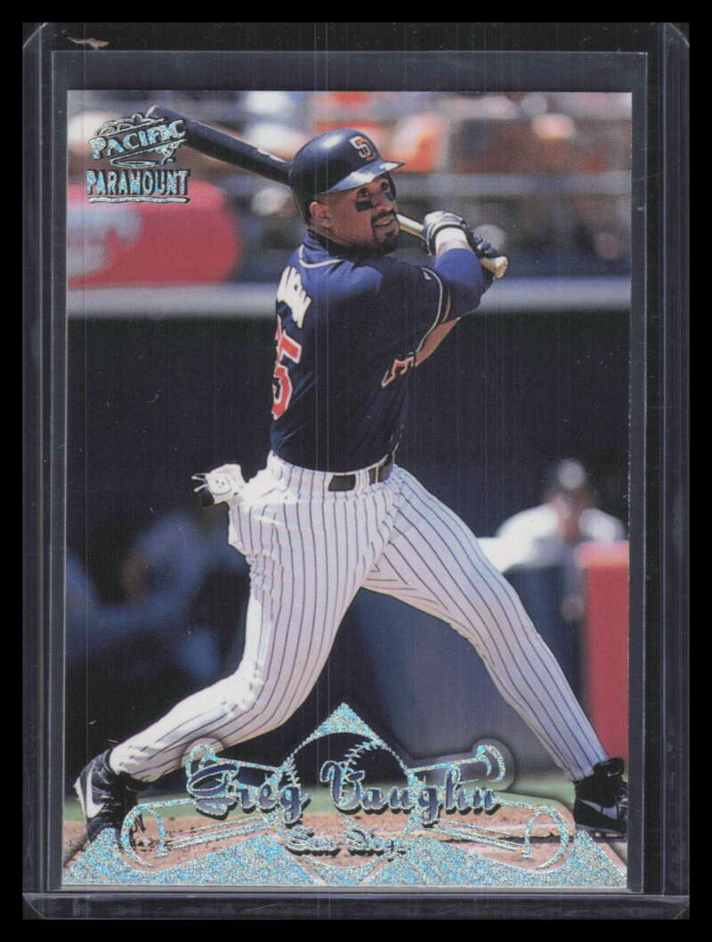 1998 Paramount Holographic Silver 240 Greg Vaughn 66/99