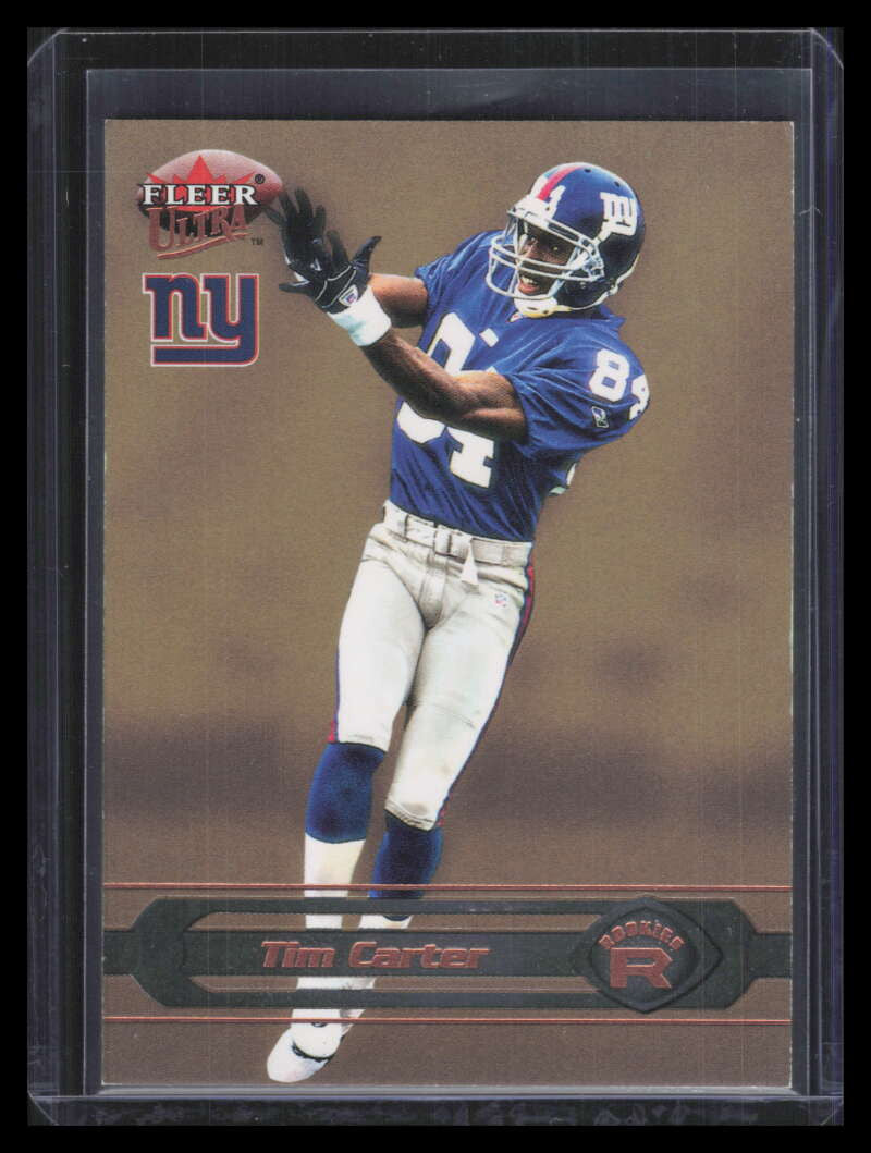 2002 Ultra Gold Medallion 225 Tim Carter Rookie 70/100