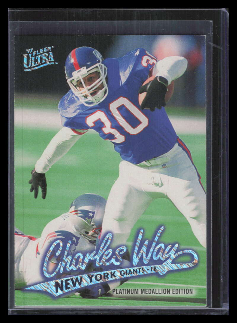 1997 Ultra Platinum Medallion p20 Charles Way F06453