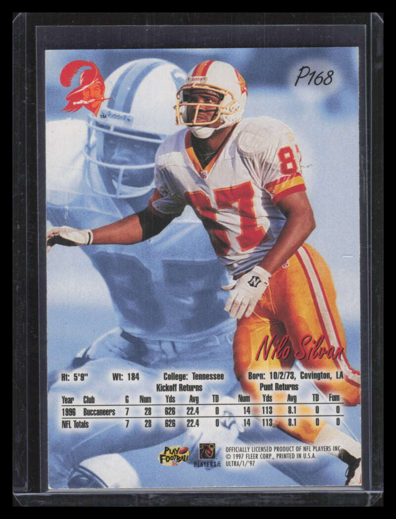 1997 Ultra Platinum Medallion p168 Nino Silvan F06474