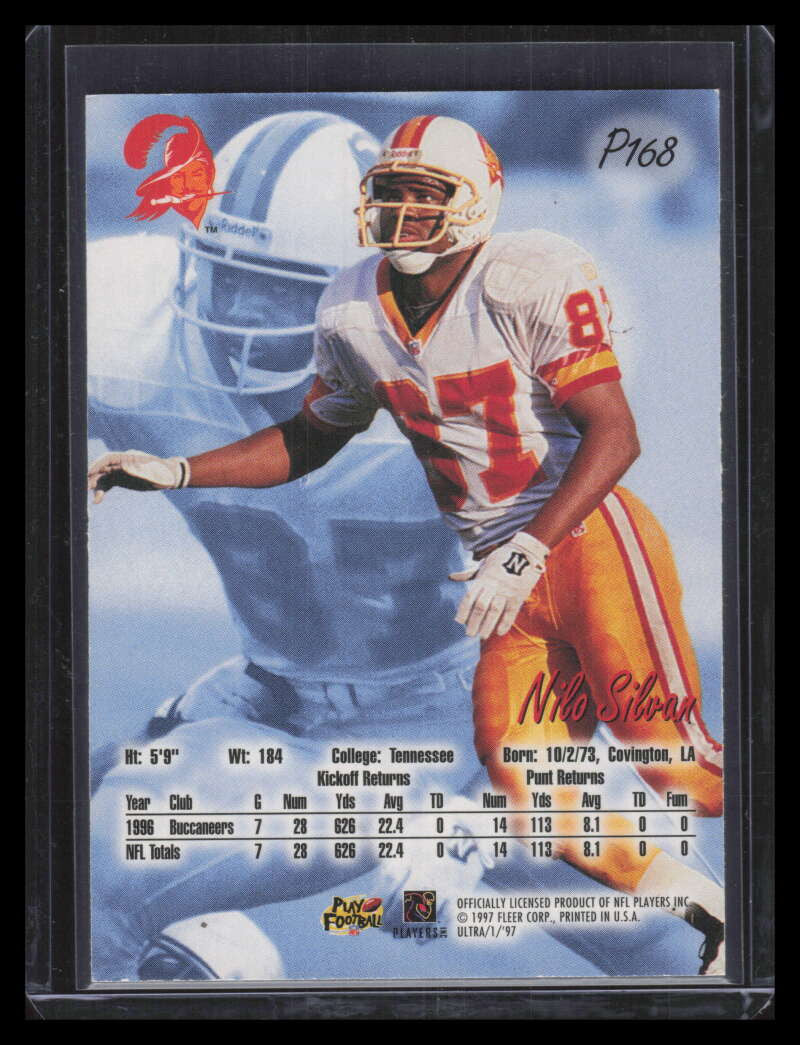 1997 Ultra Platinum Medallion p168 Nino Silvan F06475