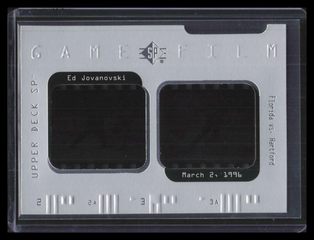 1996-97 SP Game Film gf14 Ed Jovanovski