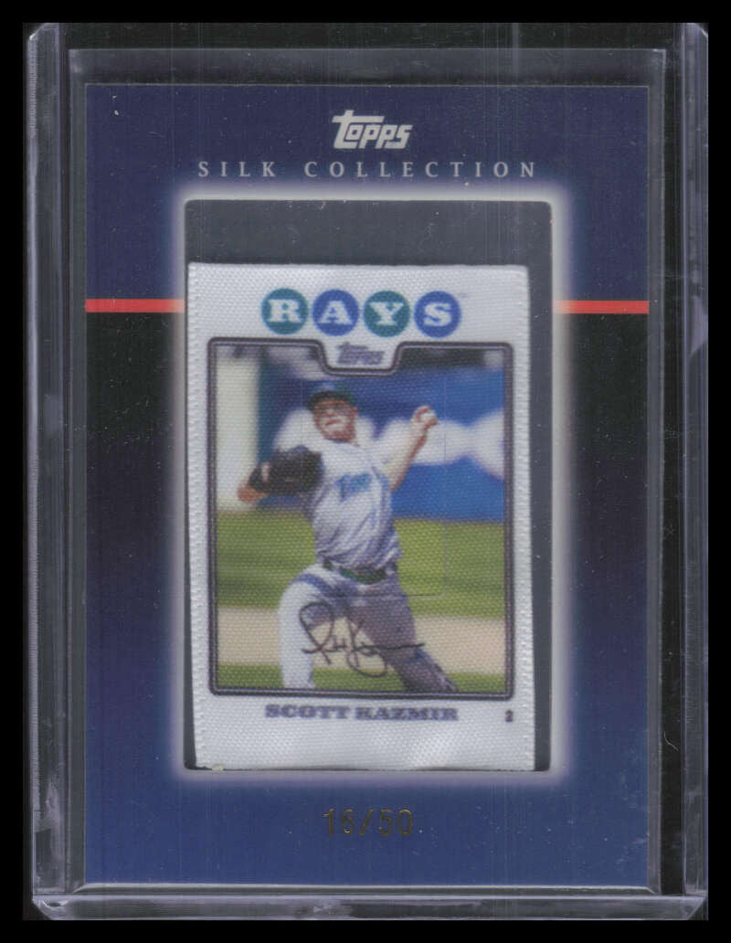 2008 Topps Silk Collection sc2 Scott Kazmir 16/50