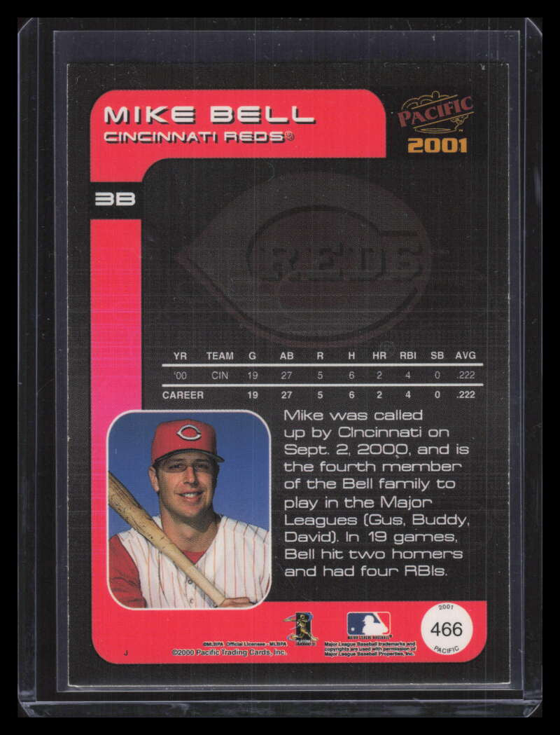 2001 Pacific Premiere Date 466 Mike Bell 15/36