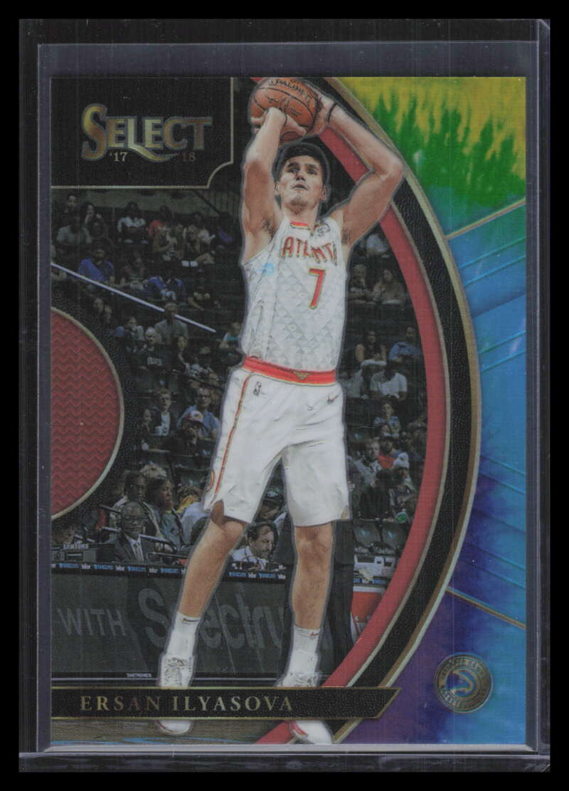 2017-18 Select Prizms Tie Dye Refractor 71 Ersan Ilyasova 20/25 Concourse