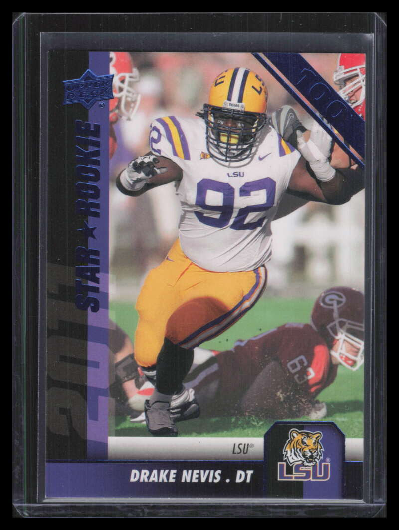 2011 Upper Deck 100 Stripe 118 Drake Nevis Rookie /100