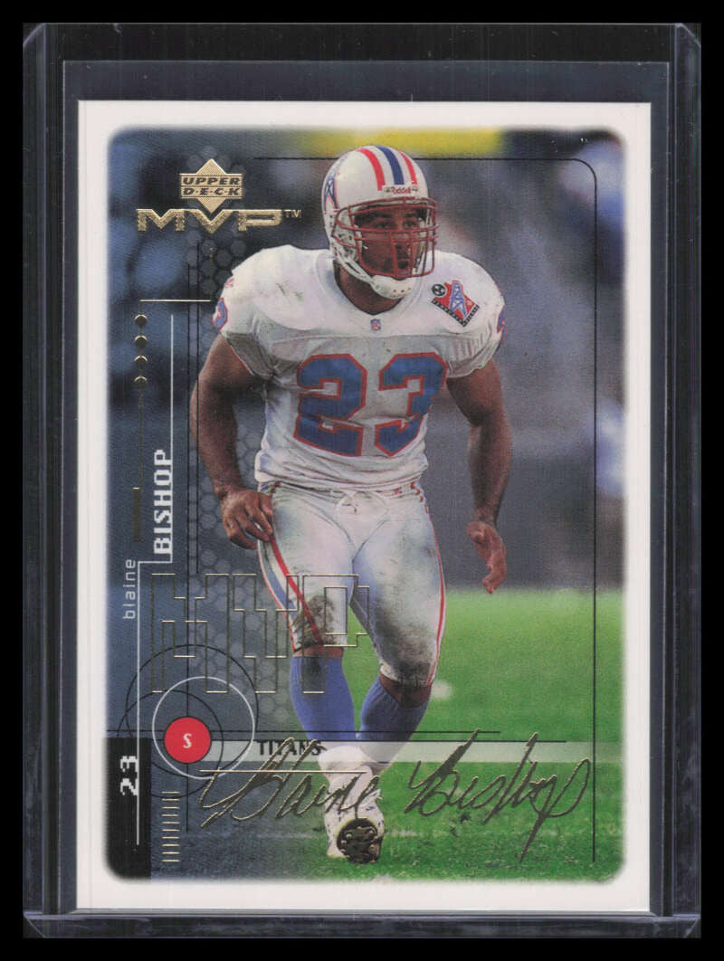 1999 Upper Deck MVP Gold Script 190 Blaine Bishop 85/100