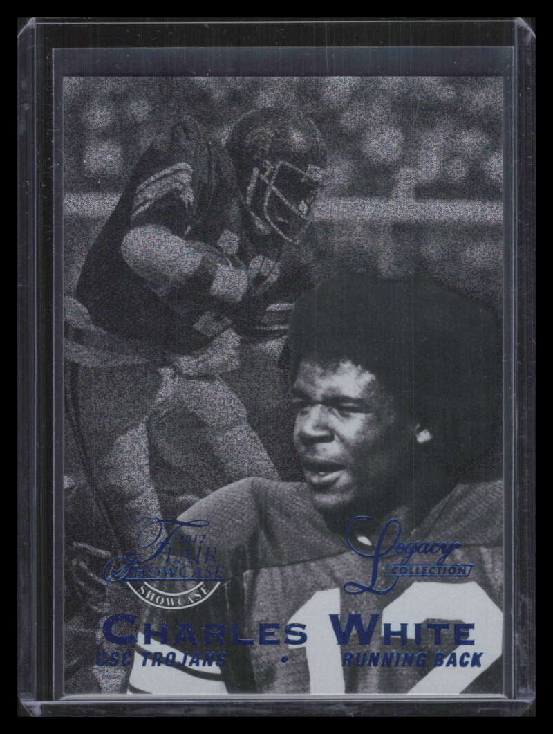 2012 Fleer Retro Flair Showcase Legacy Row 0 fl8 Charles White 77/100