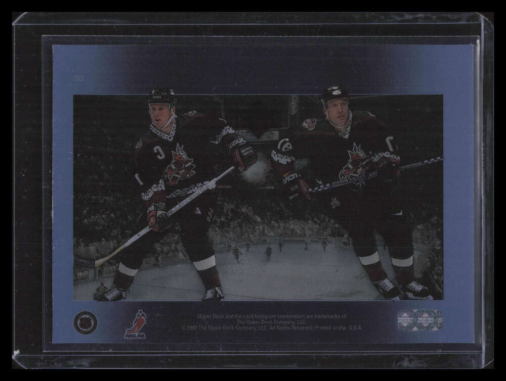 1996-97 Upper Deck Ice Stanley Cup Foundation s8 Keith Tkachuk Jeremy Roenick