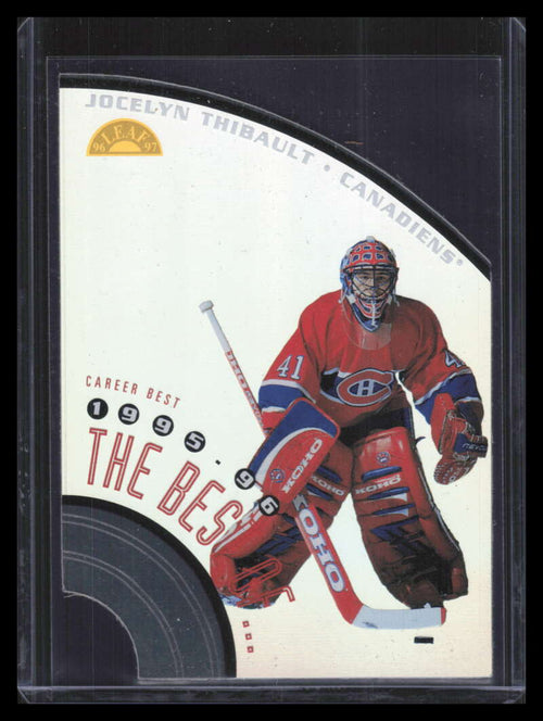 1996-97 Leaf The Best Of 9 Jocelyn Thibault 647/1500
