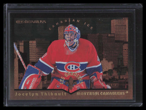 1996-97 Donruss Canadian Ice Les Gardiens 2 Jocelyn Thibault 1311/1500