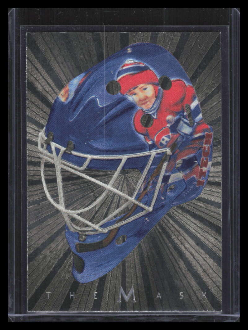 2001-02 Between the Pipes Masks Silver 34 Jeff Hackett /300 F06676