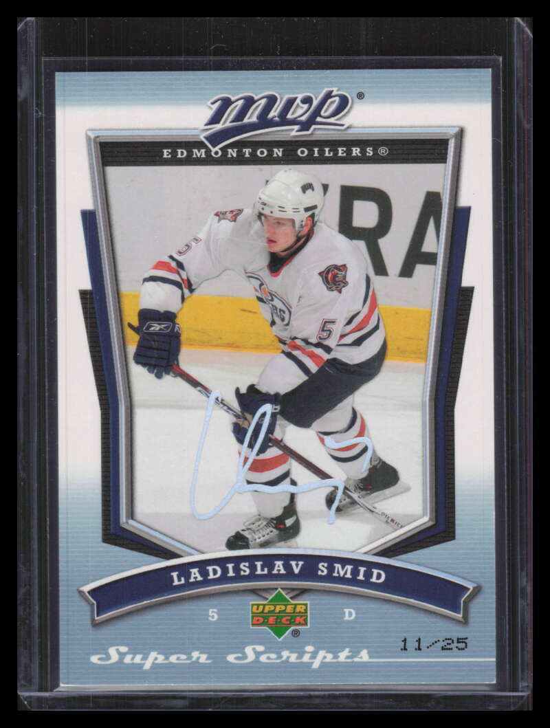 2007-08 Upper Deck MVP Super Script 189 Ladislav Smid 11/25