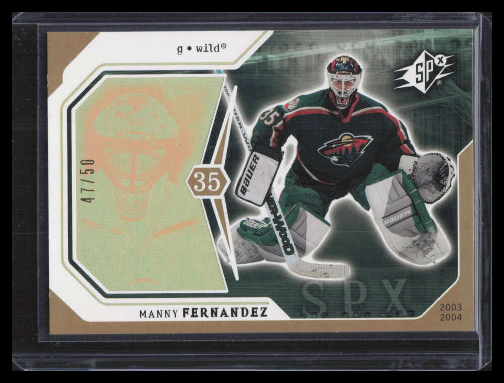 2003-04 SPx Radiance 48 Manny Fernandez 47/50