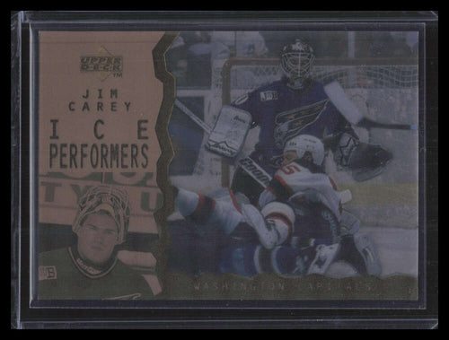 1996-97 Upper Deck Ice Acetate Parallel 72 Jim Carey