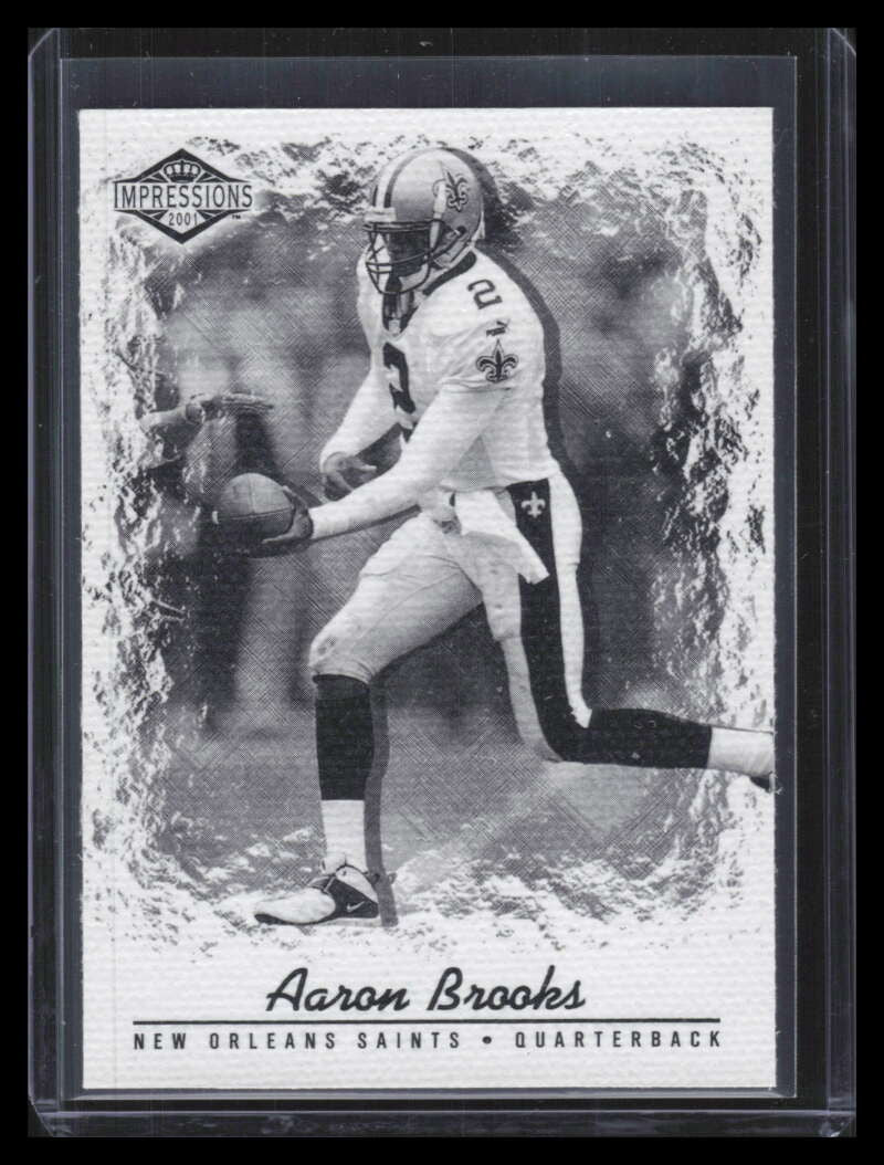 2001 Pacific Impressions Shadow 82 Aaron Brooks 7/25