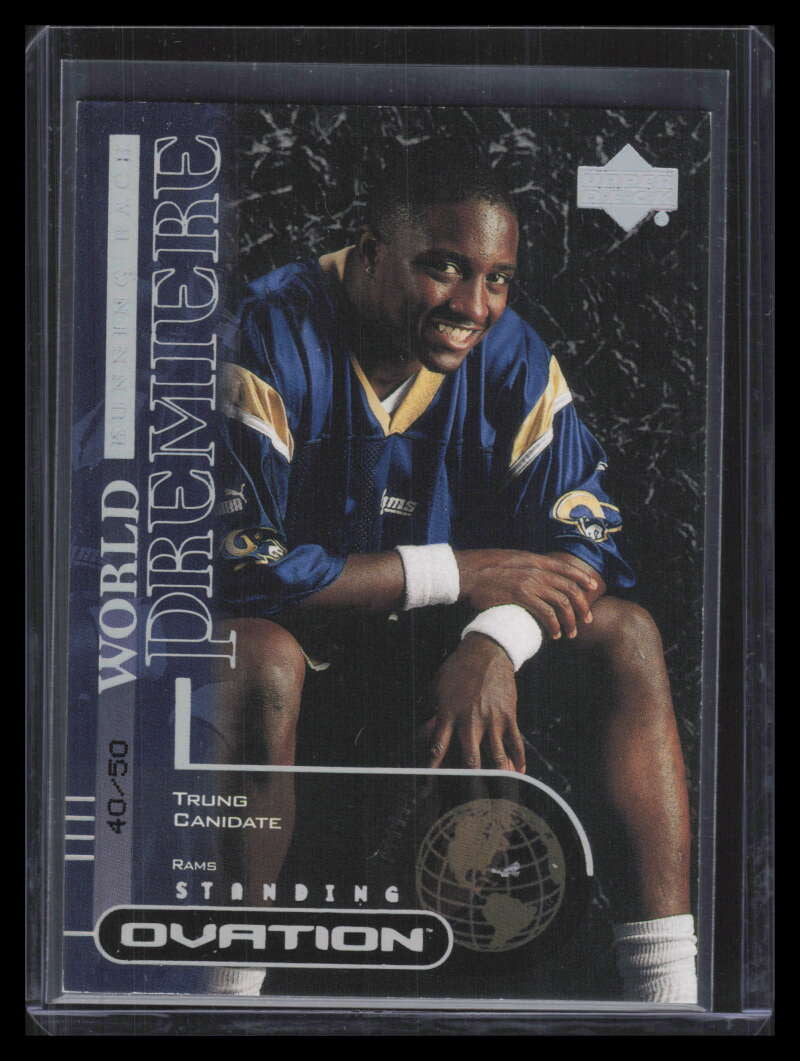2000 Upper Deck Ovation Standing Ovation 76 Trung Canidate Rookie 40/50