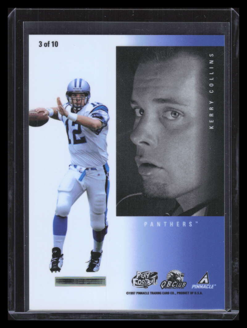 1997 Pinnacle Team Pinnacle Mirrors 3 Kerry Collins Mark Brunell ID: 180102