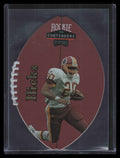 1998 Playoff Contenders Leather Gold 99 Skip Hicks Rookie 18/48