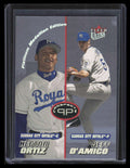 2001 Ultra Platinum Medallion 243 Hector Ortiz Jeff D'Amico 26/50
