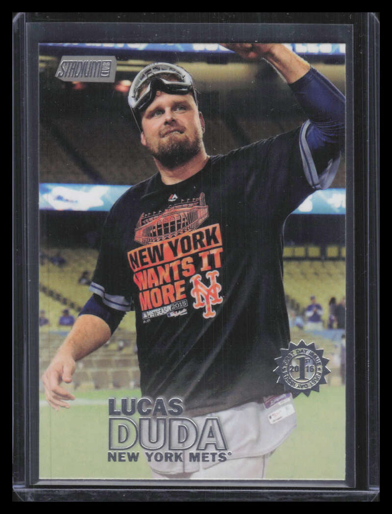 2016 Stadium Club First Day Issue 64 Lucas Duda /10