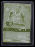 2012-13 Panini Gold Standard Strike Signatures Printing Plate Tyreke Evans 1/1