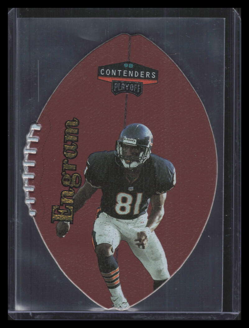 1998 Playoff Contenders Leather Gold 13 Bobby Engram 66/78