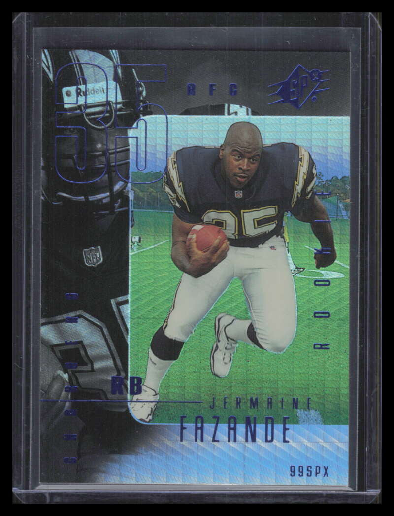 1999 SPx Radiance 98 Jermaine Fazande Rookie 44/100
