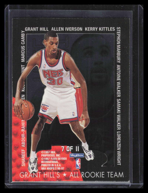 1996-97 Hoops Grant's All-Rookies 7 Kerry Kittles Rookie /996