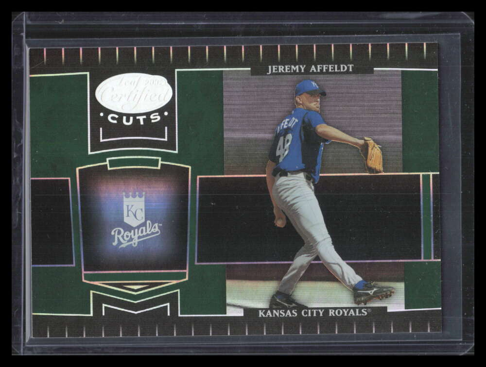 2004 Leaf Certified Cuts Marble Emerald 98 Jeremy Affeldt 5/5