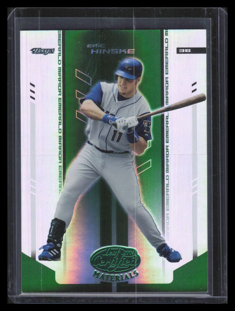 2004 Leaf Certified Materials Mirror Emerald 59 Eric Hinske 1/5