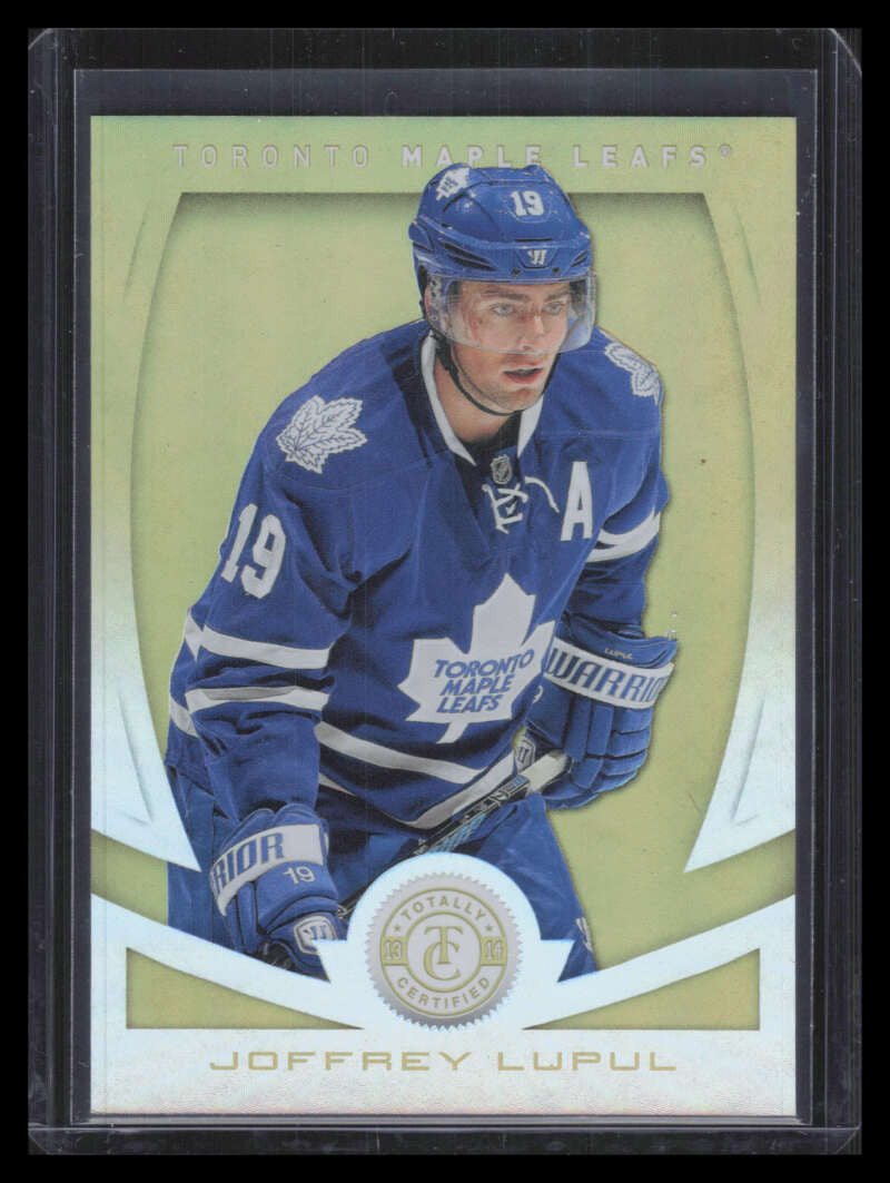 2013-14 Totally Certified Mirror Platinum Gold 33 Joffrey Lupul 1/5
