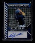 SOLD 180238 2025 Leaf Optichrome Optimus Autographs Blue Dexter McCleaon Jr. RC Auto 2/3
