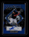 SOLD 180251 2025 Leaf Metal Diamond in the Rough Autographs Blue Rintaro Sasaki RC Auto 9/25