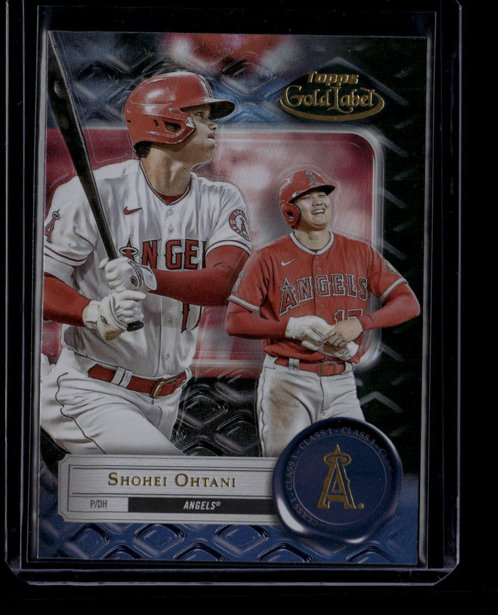 SOLD 180263 2022 Topps Gold Label Class 1 Black 44 Shohei Ohtani