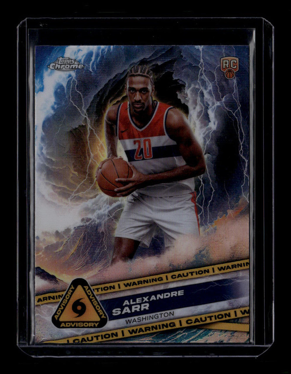 2024-25 Topps Chrome Advisory a2 Alexandre Sarr Rookie
