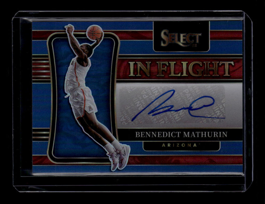 2022-23 Chronicles Select In Flight Signatures Benedict Mathurin RC Auto 48/49