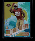 2025 Absolute Rookie Wave Spectrum Gold 13 Mykel Williams Rookie 3/10