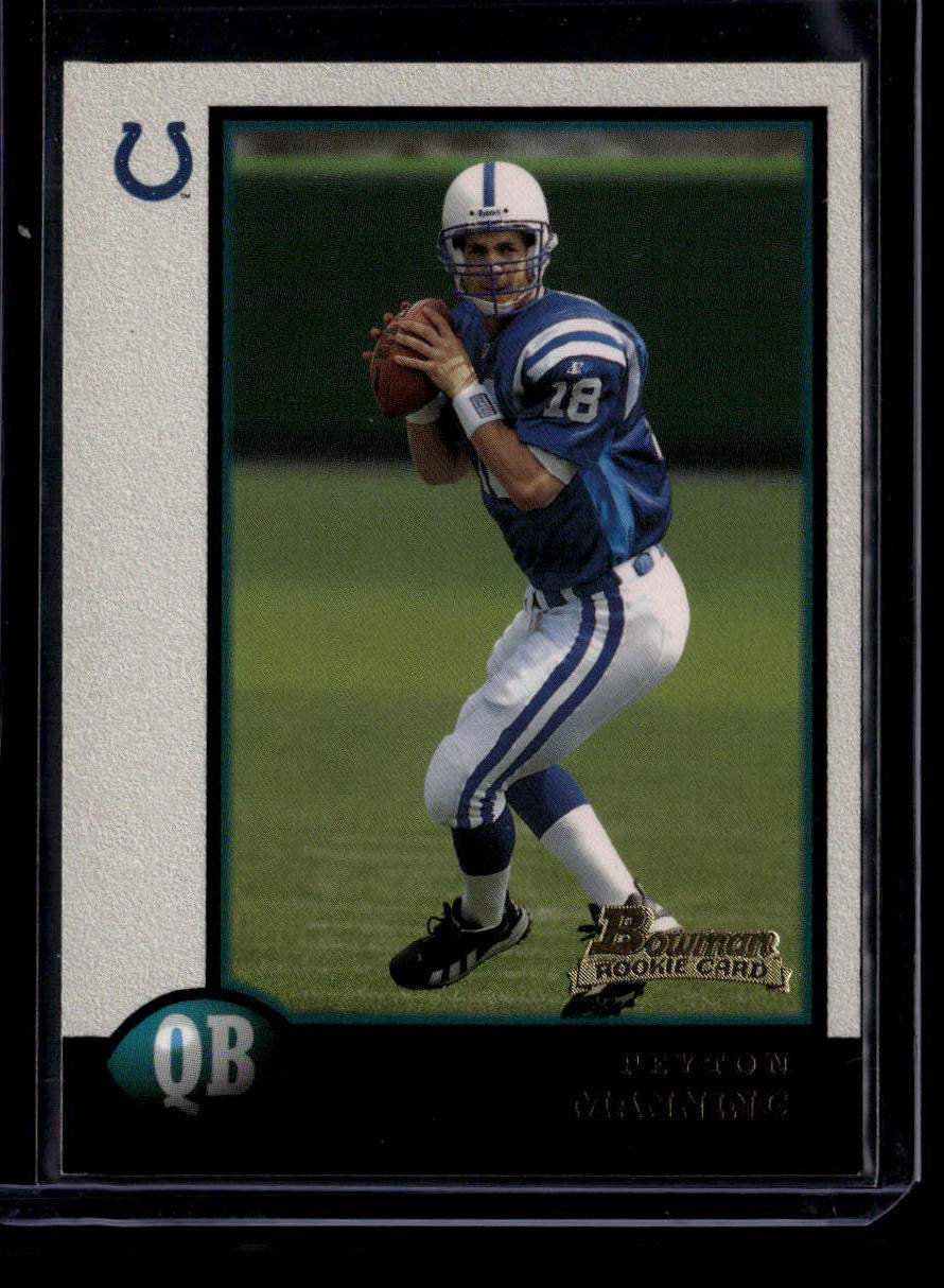 SOLD 180309 1998 Bowman 1 Peyton Manning Rookie