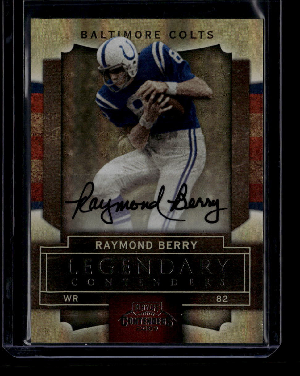2009 Playoff Contenders Legendary Contenders Autographs 71 Raymond Berry Auto