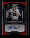 2025 Panini Prizm Draft Picks Autographs Red 7 Riley Leonard Rookie Auto 22/100