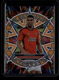 2023-24 Panini Prizm EPL Kaleidoscopic Prizms Orange Refractor 9 Casemiro 2/25