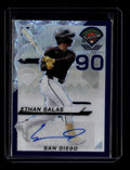 SOLD 180392 2025 Panini Prospect Edition Holo Signature Purple Scope Ethan Salas RC Auto /49