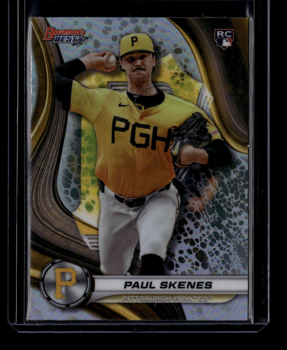 2024 Bowman's Best Refractor 53 Paul Skenes Rookie
