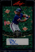 SOLD 180399 2025 Leaf Metal Happy Holidays Elf on Shelf Snowflake Darryl Strawberry Auto 3/5