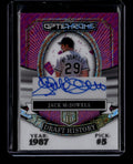 2025 Leaf Optichrome Draft History Pink Shimmer Jack McDowell Auto 1/1