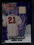 2025 Leaf Optichrome Battle Worn Purple Lava bwws1 Warren Spahn Jersey 3/3