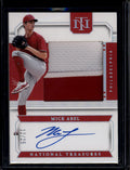 2024 Panini National Treasures Silhouette Signatures Mick Abel RC Patch Auto /25